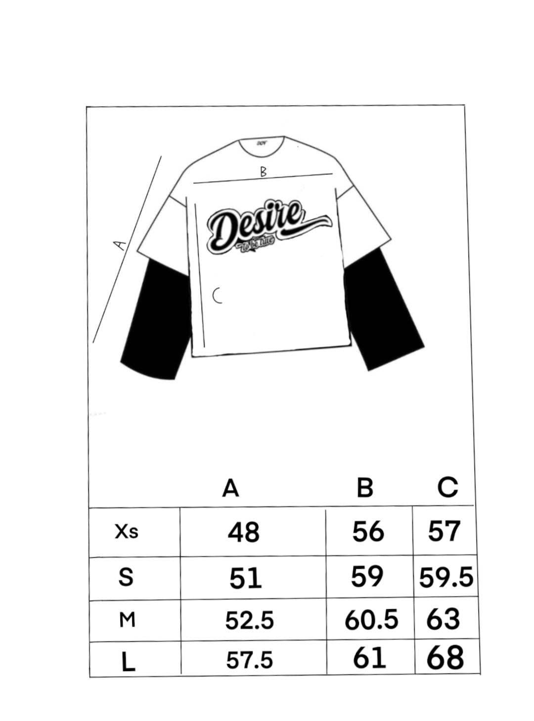 To be true double long sleeve