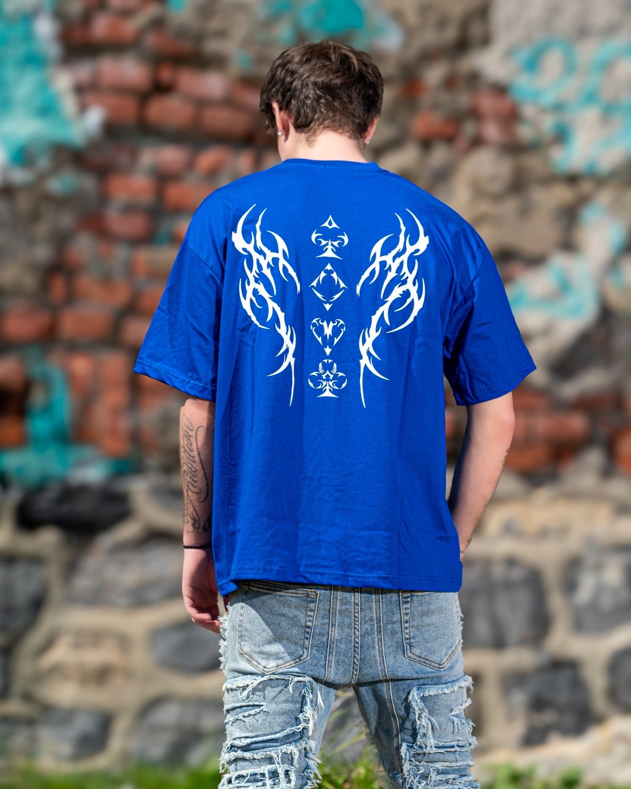 Lucid dream t-shirt royal blue