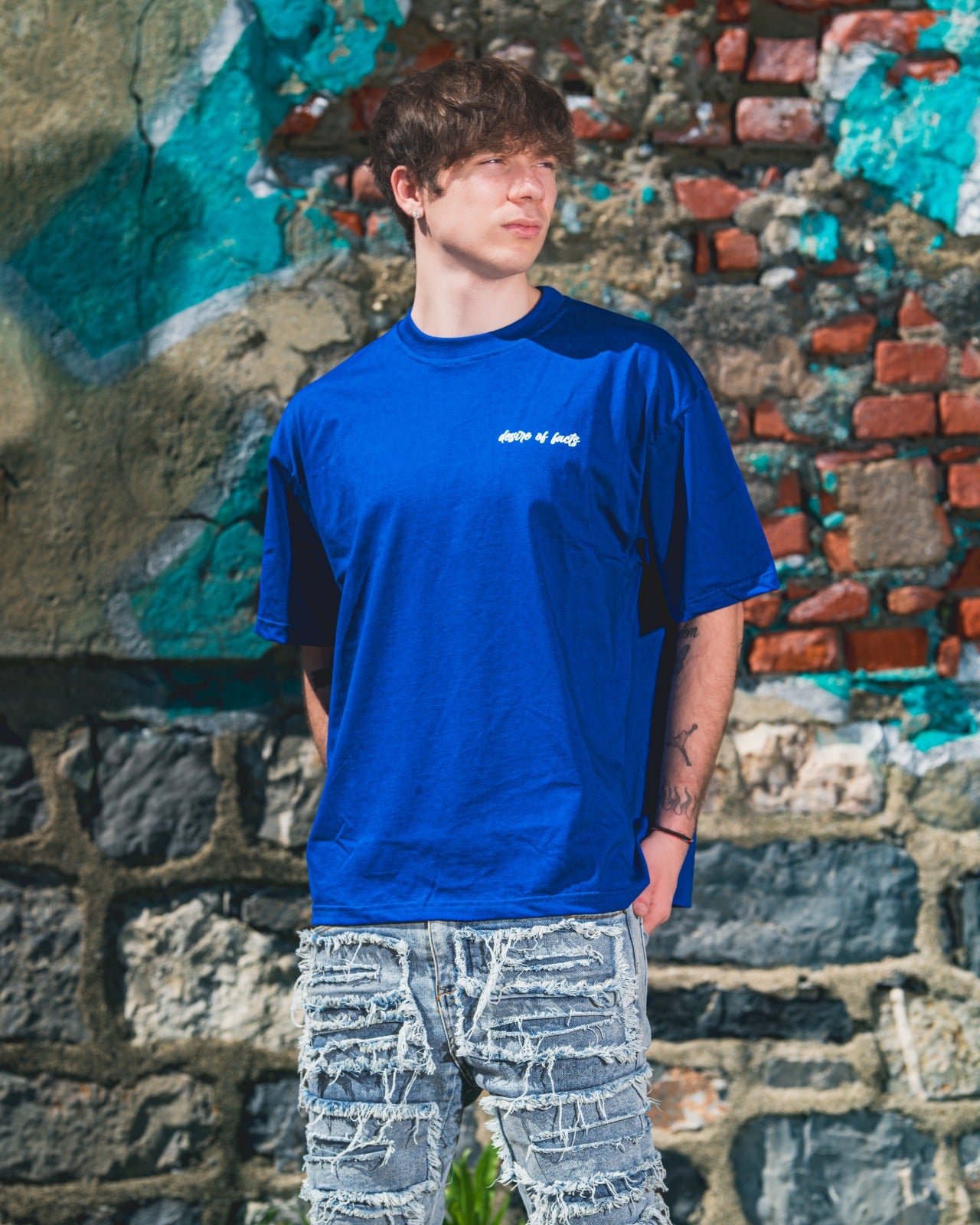 Lucid dream t-shirt royal blue